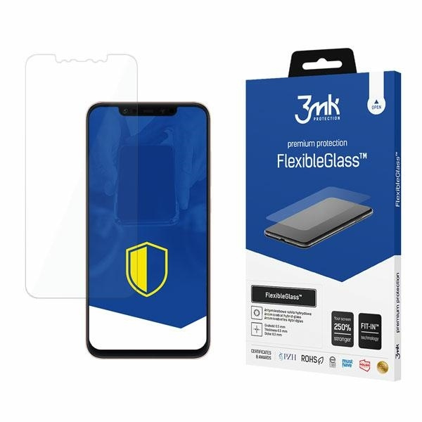 Verre flexible 3MK Verre hybride Xiaomi Mi 8