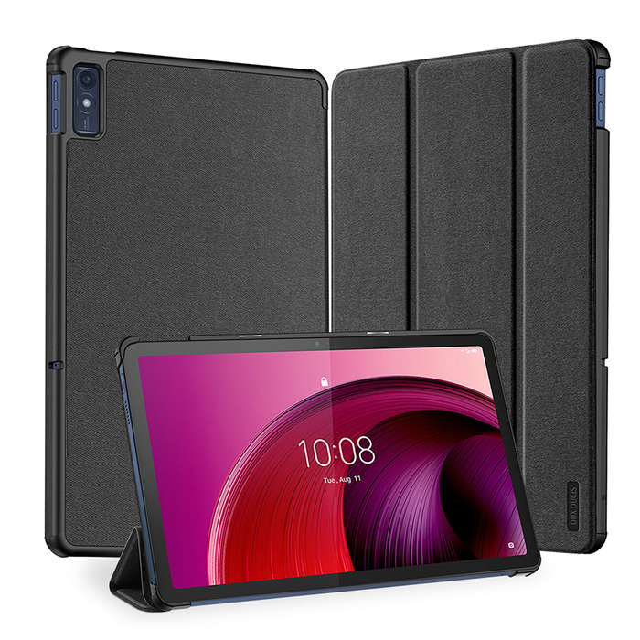 Étui de nuit intelligent Dux Ducis Domo pour tablette Lenovo Tab M10 10,6'' - noir