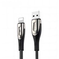 Joyroom Sharp Series Cable de carga rápida USB-A - Lightning 3A 1.2m Negro (S-M411)