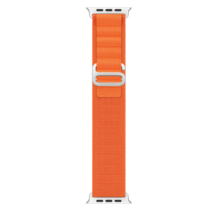 Sportovní řemínek s přezkou pro Apple Watch Ultra/8/7/6/SE/5/4/3/2/1 (42, 44, 45, 49 mm) Dux Ducis Strap GS verze – oranžový