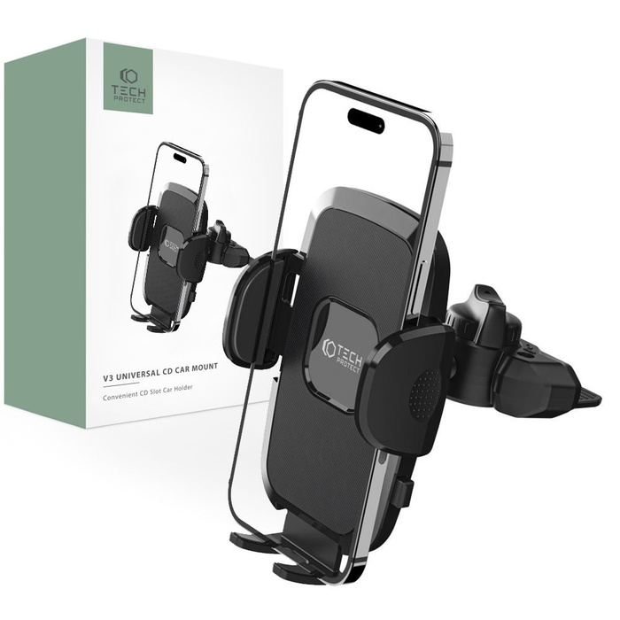 TECH-PROTECT V3 UNIVERSAL CD CAR MOUNT BLACK