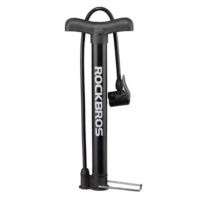 Rockbros A320 floor bicycle pump - black