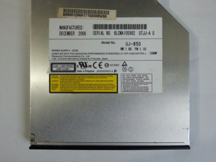 Unidad DVD RW Acer Aspire 4520 5520