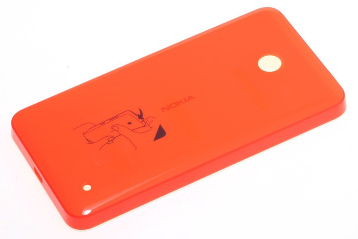 Original Nokia Lumia 630 Akku Tür Orange Klasse A