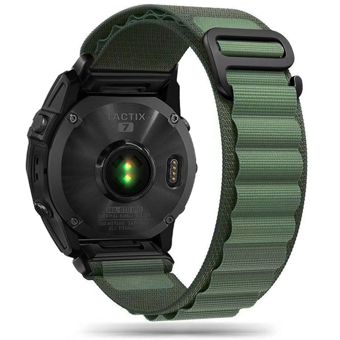 TECH-PROTECT NYLON PRO GARMIN FENIX 5 / 6 / 6 PRO / 7 MILITÄRGRÜN