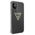 GUESS 12 Mini Metallic Collection GUHCP12SPCUMPTBK Black Hardcase