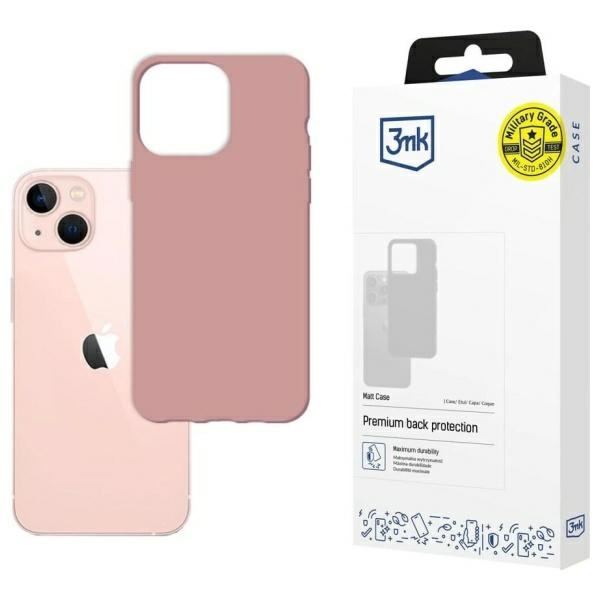 3mk Matt Case iPhone 14 6.1" lychee/lychee