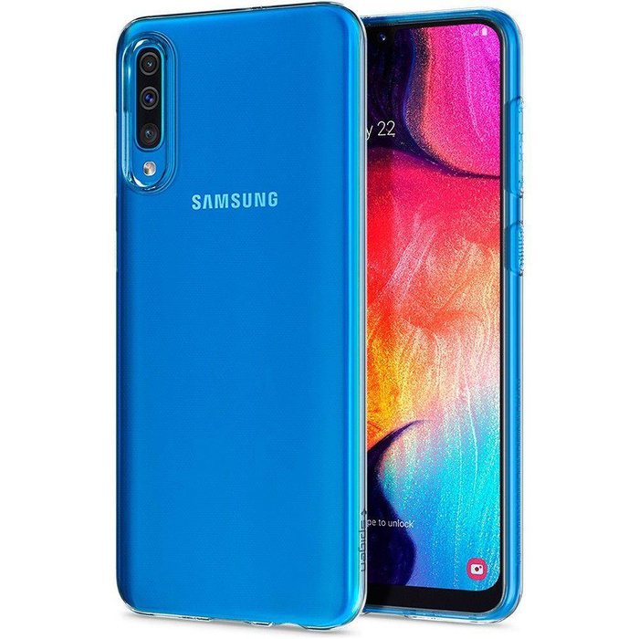 Pouzdro SPIGEN Sgp Liquid Crystal Samsung Galaxy A30s A50 A50s Čiré průhledné pouzdro