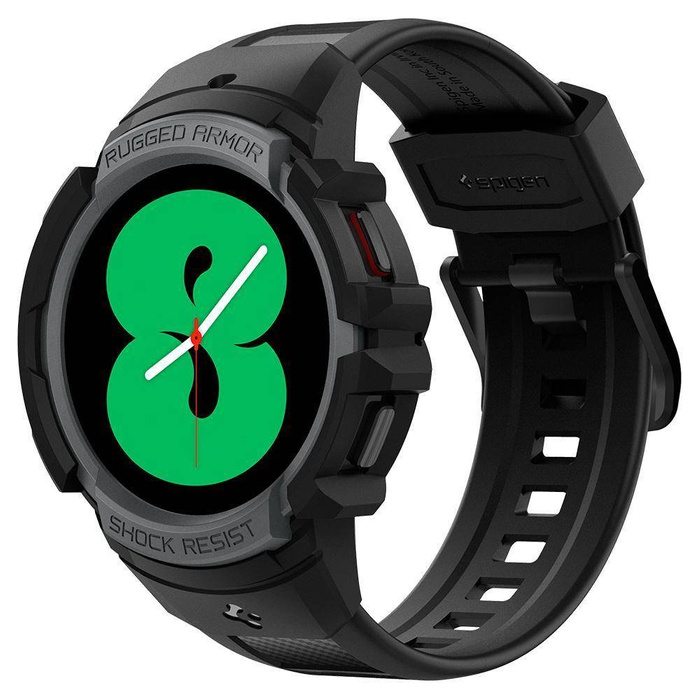 SPIGEN Řemínek Galaxy Watch 4 44 MM Rugged Armor „pro“ v šedém uhlí