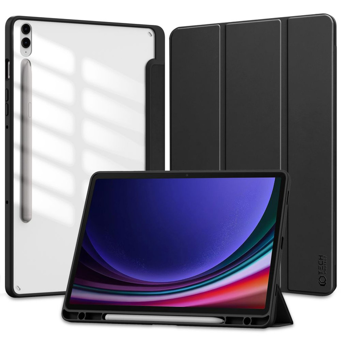 Obal Tech-protect Sc Pen Hybrid Galaxy Tab S9 Fe+ Plus 12.4 X610 / X616b Black Case