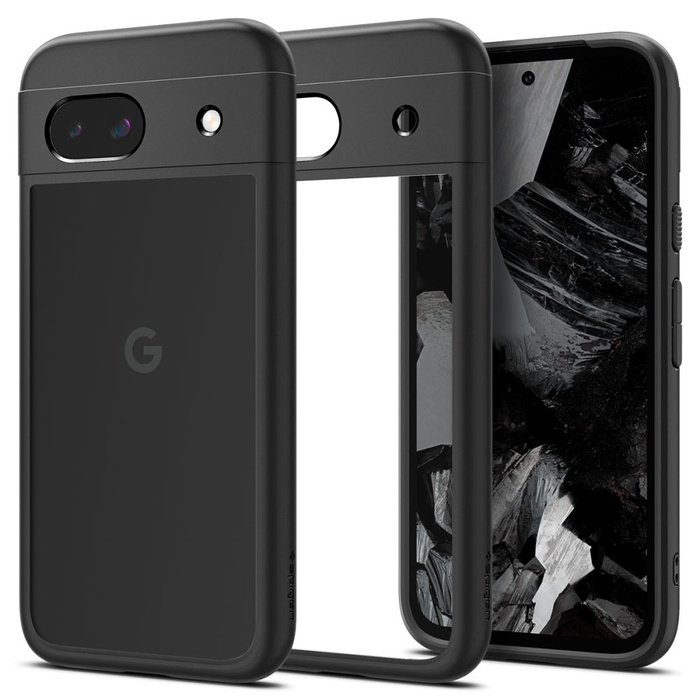 Hülle Spigen Ultra Hybrid MATTE Google Pixel 8a Schwarz