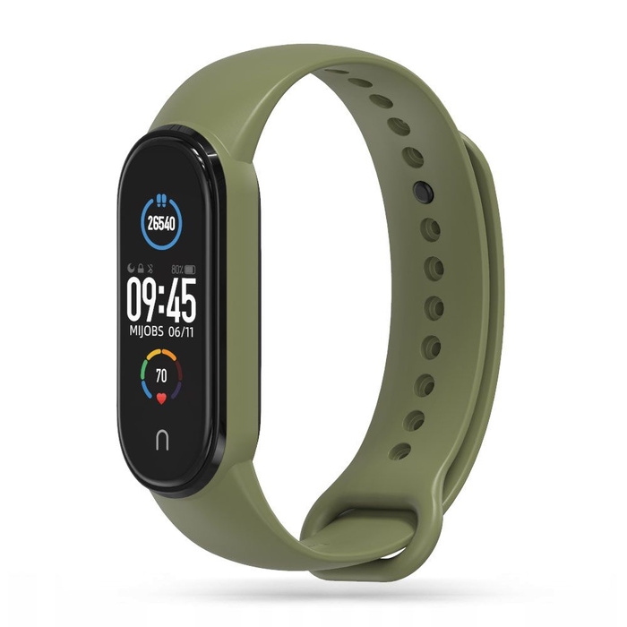 Strap TECH-PROTECT ICONBAND XIAOMI MI SMART BAND 5 / 6 / 6 NFC / 7 MILITARY GREEN