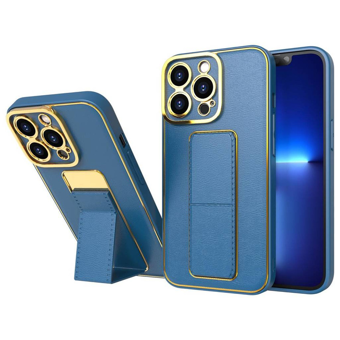 Nouveau Kickstand Case cover pour Samsung Galaxy A13 5G avec support bleu