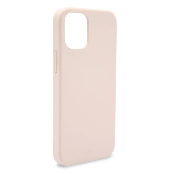 Hülle PURO iPhone 13 Pro Icon Anti-Microbial Cover - mit antibakteriellem Schutz (Sand Pink)