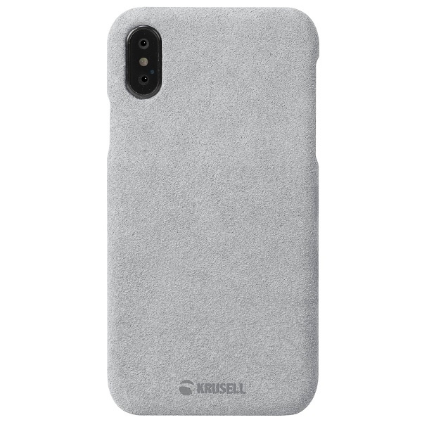 KRUSELL Apple iPhone X Xr Broby Abdeckung 61465 Grau Hülle