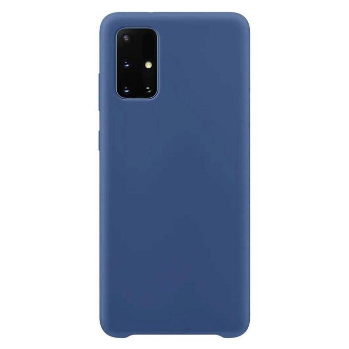 Silicone Case flexible silikonouveau coque couverture Samsung Galaxy S21+ 5G (S21 Plus 5G) bleu foncé