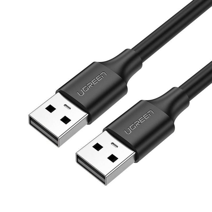 Ugreen Kábel USB 2.0 kábel (dugasz) - USB 2.0 (dugasz) 1 m fekete (US128 10309)