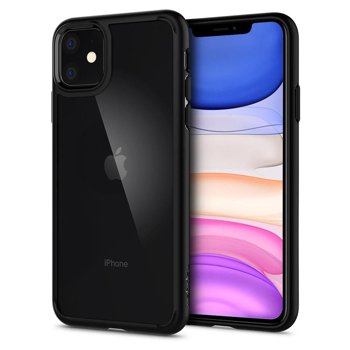 Pouzdro SPIGEN iPhone 11 Ultra Hybrid Black Black Case Apple