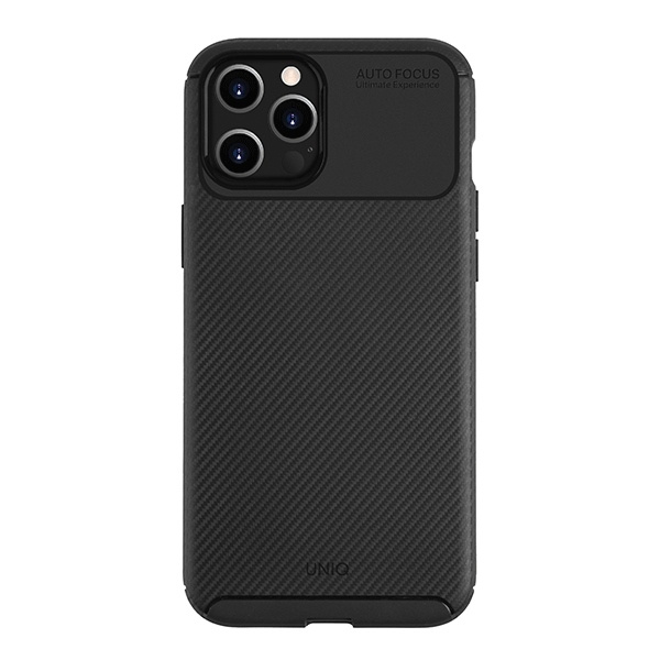 Puzdro UNIQ Apple iPhone 12 Pro Max Hexa Black Case