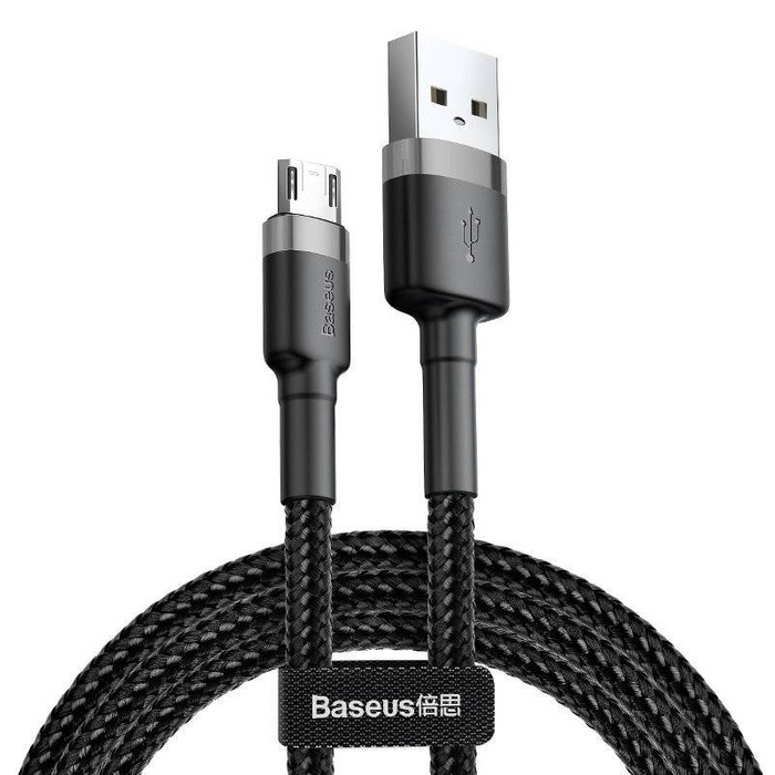 Kabel BASEUS Cafule Micro USB 1,5A 2m černá