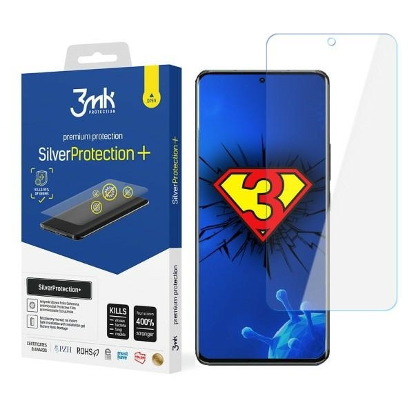 3mk Silver Protect+ Xiaomi 13 Pro Ochranná Folie Antimikrobiální ochrana za mokra