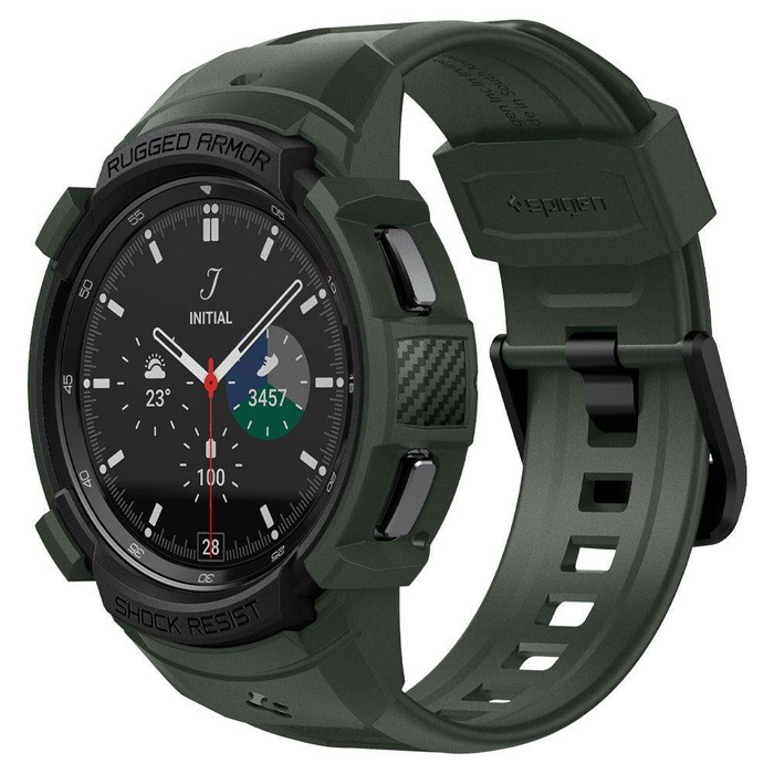 Pouzdro Spigen Rugged Armor "PRO" Samsung Galaxy Watch 4 Classic 46 Mm Military Green