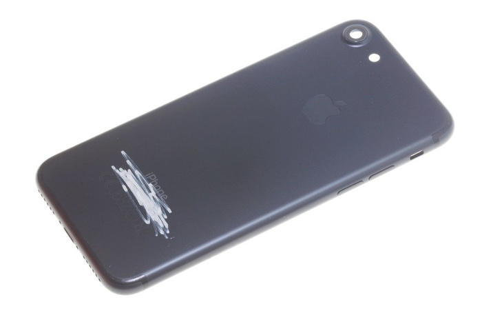 Case Body Flap APPLE iPhone 7 Schwarz Grade B mit Defekt