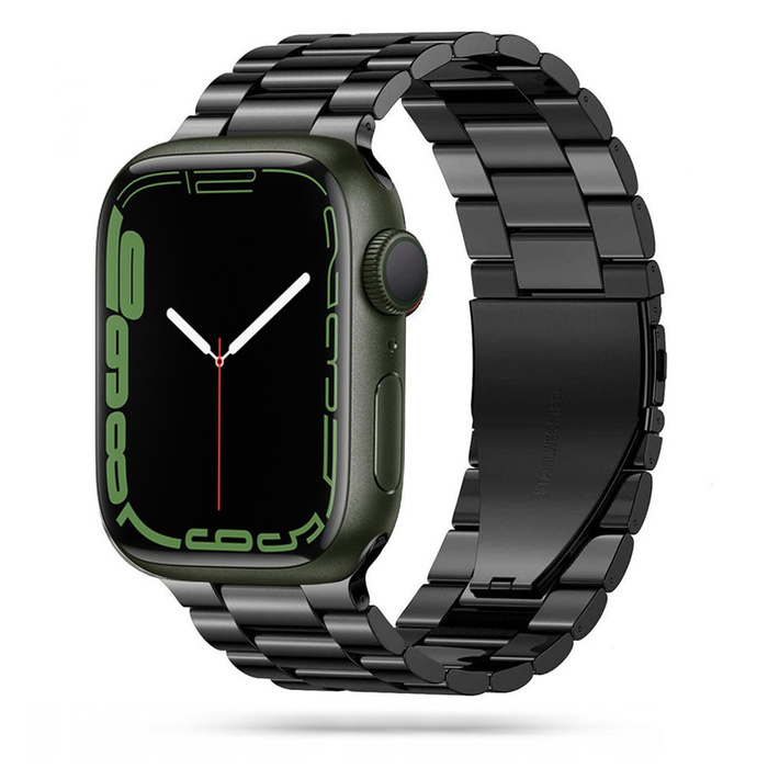 Řemínek TECH-PROTECT nerezové Apple hodinky 1/2/3/4 (42/44 mm) černé