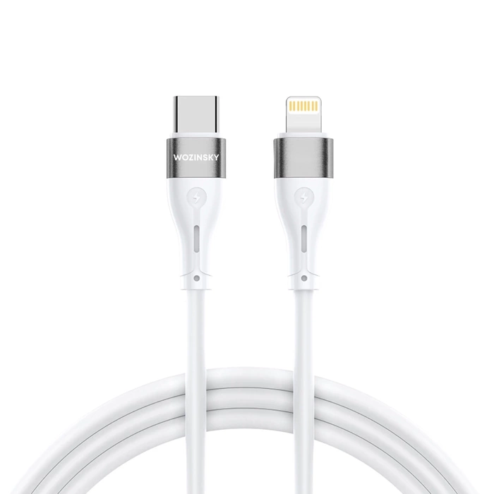 Wozinsky WSTCL2 Lightning / USB-C PD 27W Kabel 2 m - Weiß