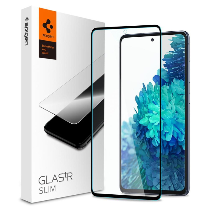 TEMPERED GLASS SPIGEN GLASS FC GALAXY S20 FE BLACK