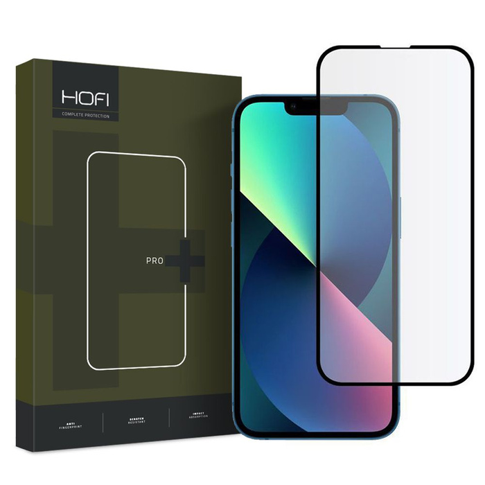 HOFI iPhone 13 / 13 Pro Glas Pro+ Schwarz