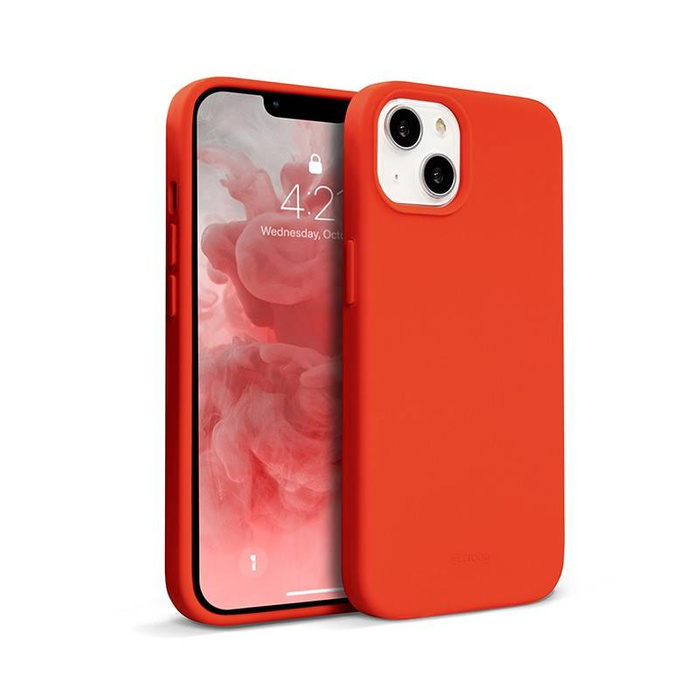 Pouzdro iPhone 13 mini barevný kryt - (červený)