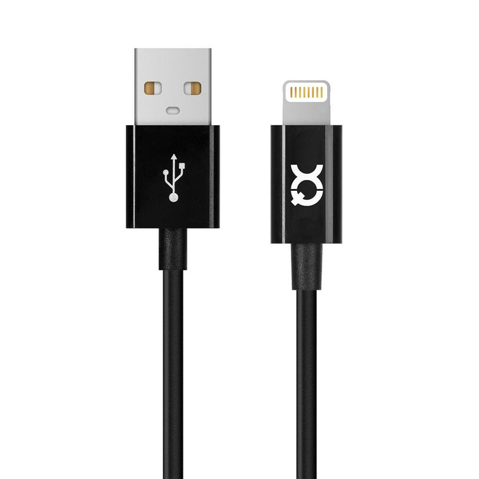 XQISIT Aufladen & Synchronisieren Lightning auf USB A 100cm