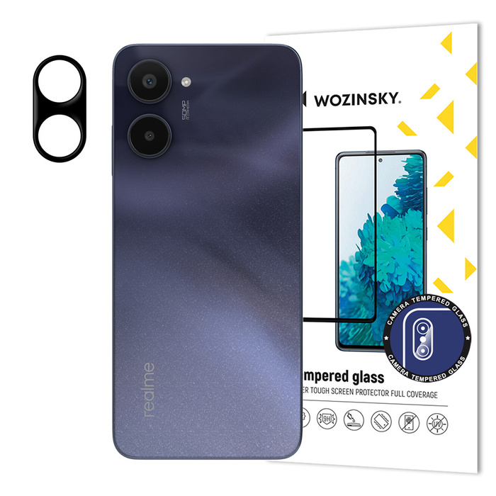 Verre trempé Wozinsky Full Camera Glass pour Realme 10 pour caméra 9H