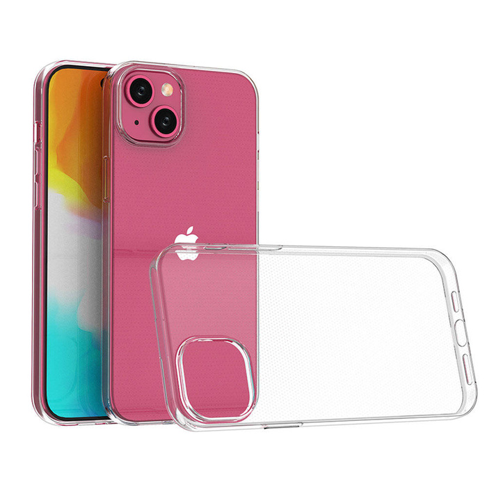 Coque iPhone 15 Plus de la série Ultra Clear de couleur transparente