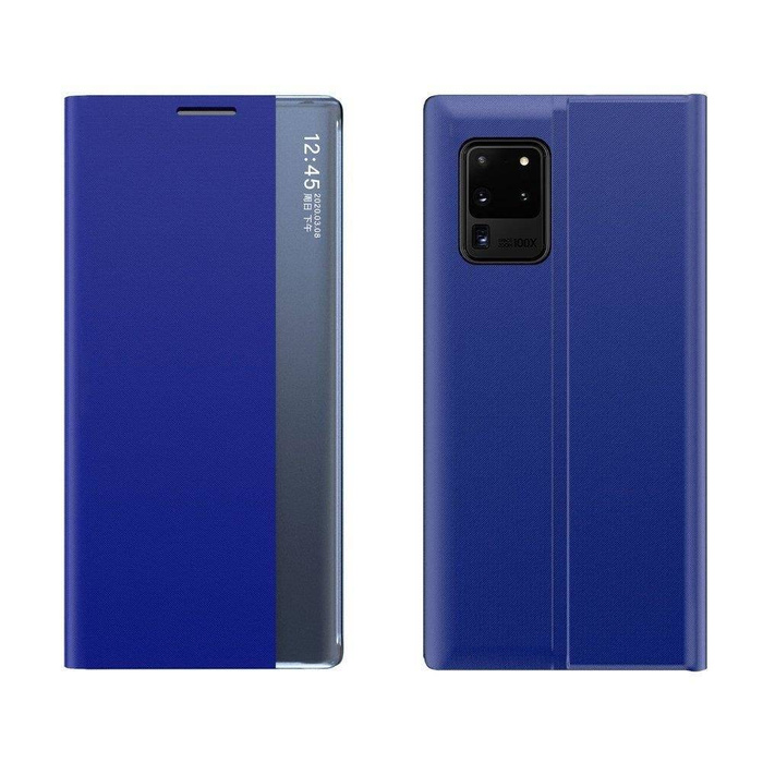 Nový kryt Sleep Case pouzdro s flipovým krytem s funkcí stojánku Samsung Galaxy A73 modrý