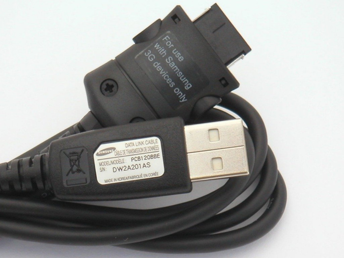 Kabel USB SAMSUNG I760 ZX20 ZX10 Z320I Originál