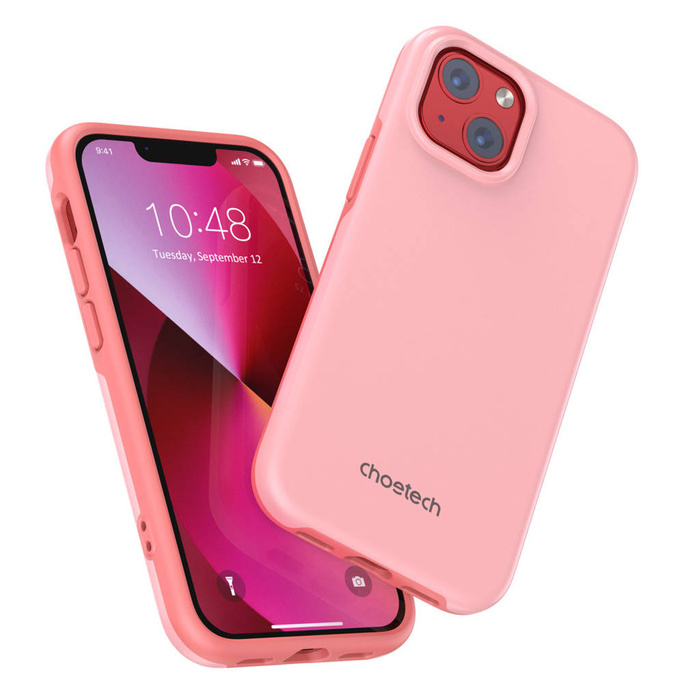 Choetech MFM Anti-drop case pouzdro Made For MagSafe to iPhone 13 mini pink (PC0111-MFM-PK)