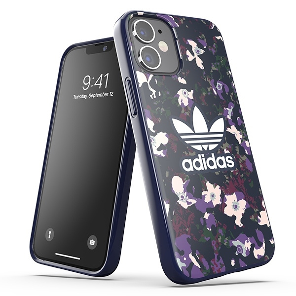 Pouzdro ADIDAS ORIGINALS Apple iPhone 12 Mini SnapCase Graphic Lilac Case