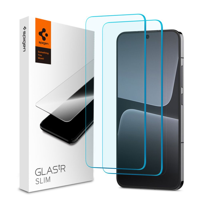 Verre trempé Spigen Glas.tr Slim 2-pack Xiaomi 13 Clear