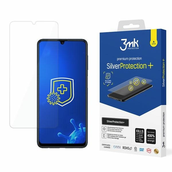 Ochranná Folie 3mk Samsung Galaxy M23 5G Silver Protect+ Antimikrobiální držák pro mokré nasazení