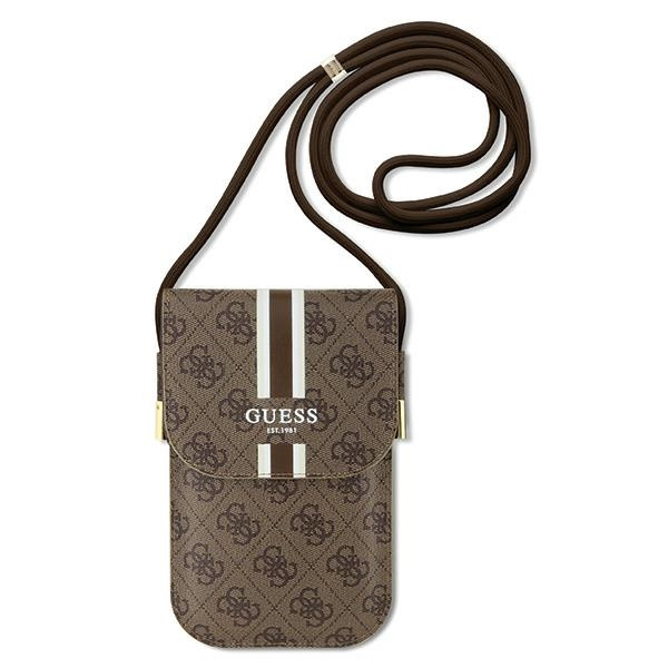 Guess Handtasche GUOWBP4RPSW braun/braun 4G Stripes