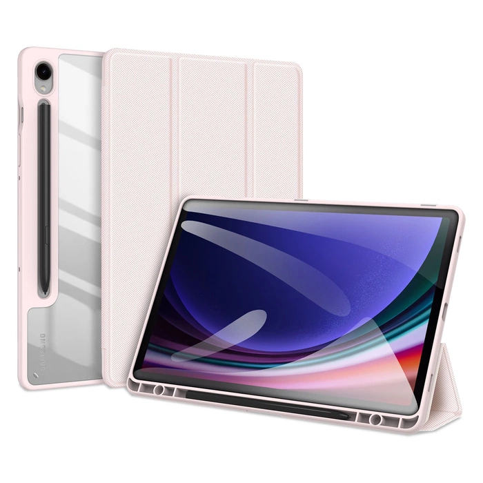 Dux Ducis Toby case with flip stand for Samsung Galaxy Tab S9 FE - pink