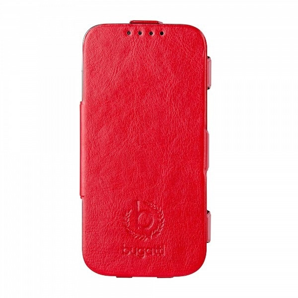 Bugatti UltraThin Book i9195 S4 mini rosso 08332