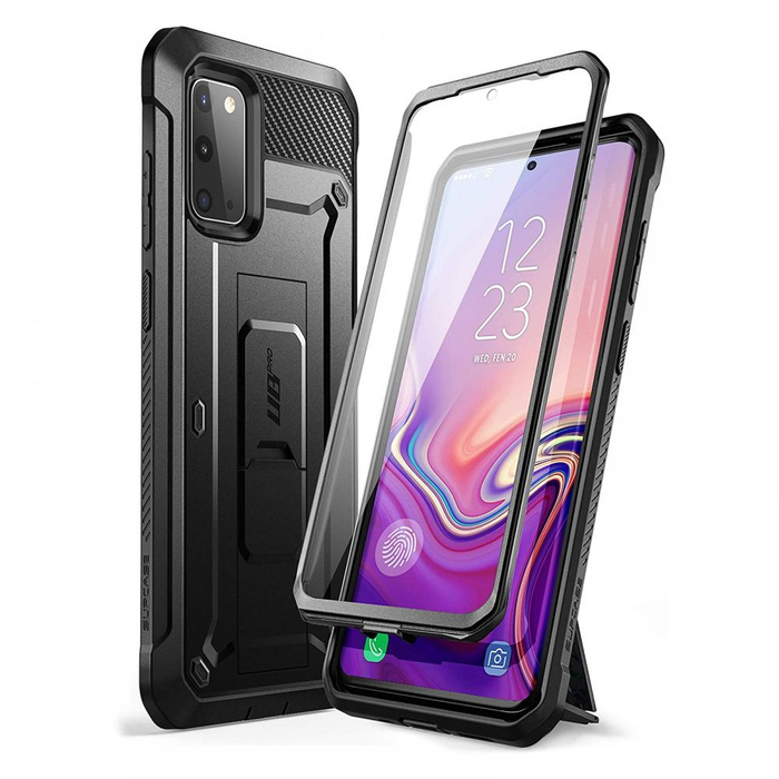 ETUI SUPCASE UNICORN BEETLE PRO GALAXY S20 FE BLACK