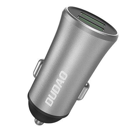 Dudao 3,4A Smart Autoladegerät 2x USB silber (R6S silber)