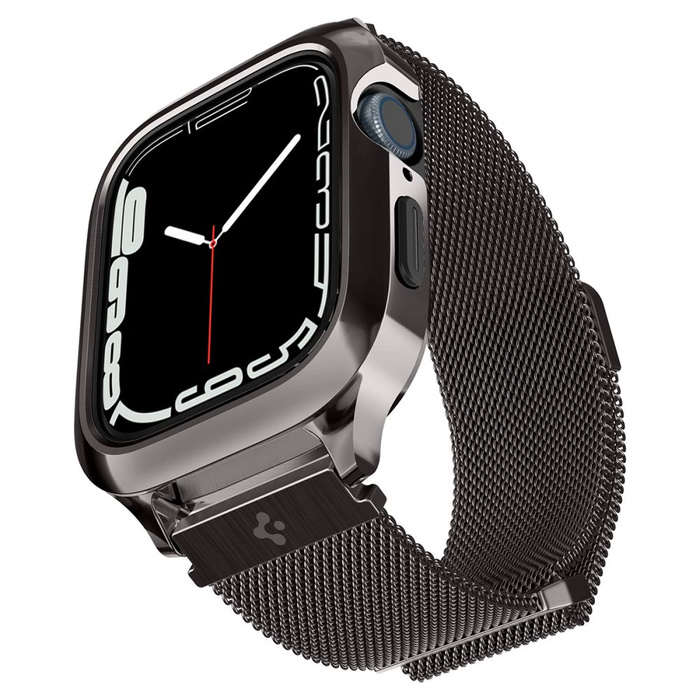 Spigen Metal Fit "pro" Apple Watch 7 / 8 (45 mm) Graphite