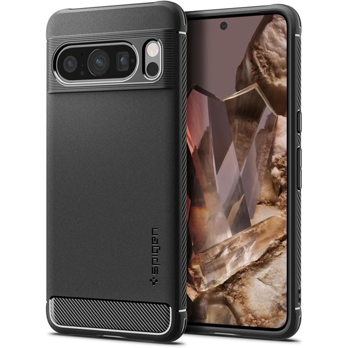 Obal Spigen Rugged Armor Google Pixel 8 Pro MATTE Black Case