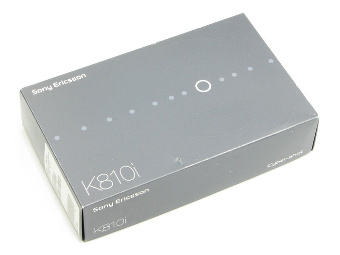 SONY ERICSSON K810i CD Box Kabel Příručka Ovladače Šedá