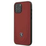Hülle FERRARI Apple iPhone 12 Pro Max 6.7 Off Track Perforiert FEOGOHCP12LRE Rot Hardcase